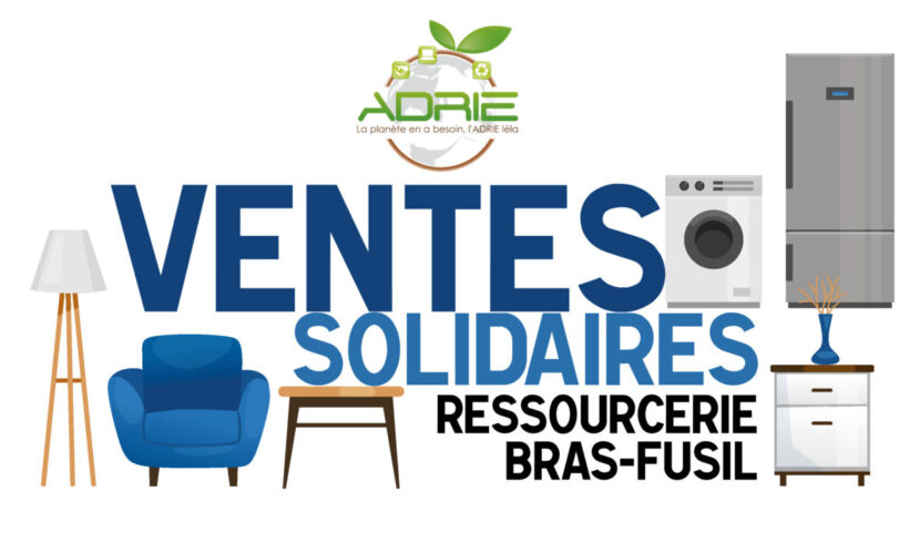Ressourcerie de Bras-Fusil : vente solidaire ce samedi 10 mai 2025