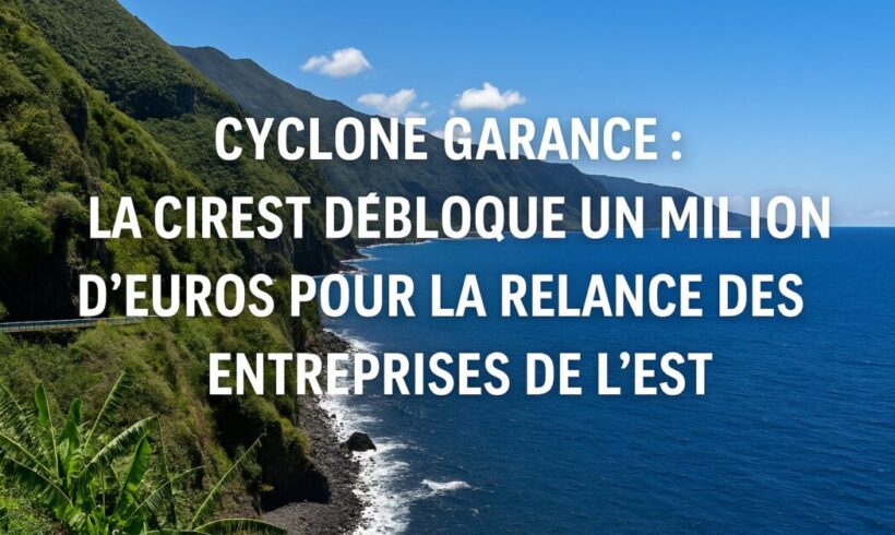 Aides d’après-cyclone Garance : la CIREST débloque 1 million pour les entreprises de l’est.