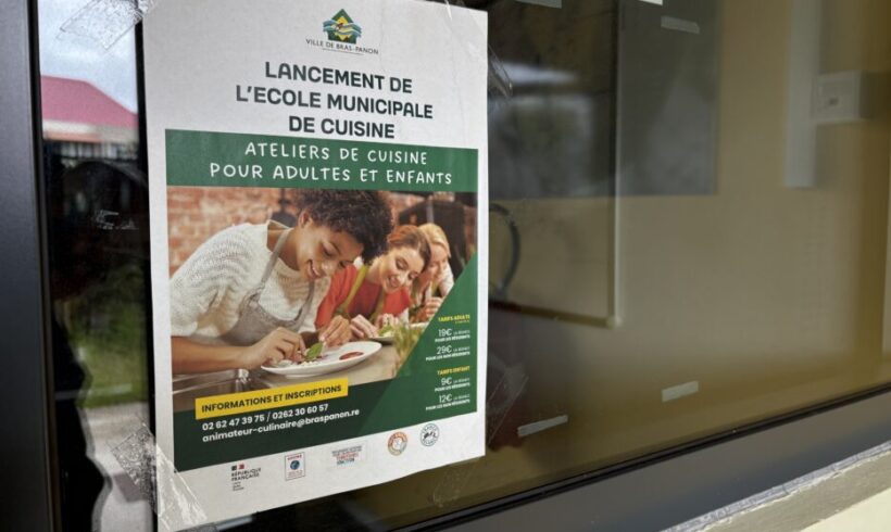 L’école municipale de cuisine de Bras-Panon : unique dans l’île! Inscriptions ouvertes L’école municipale de cuisine de Bras-Panon : unique dans l’île! Inscriptions ouvertes