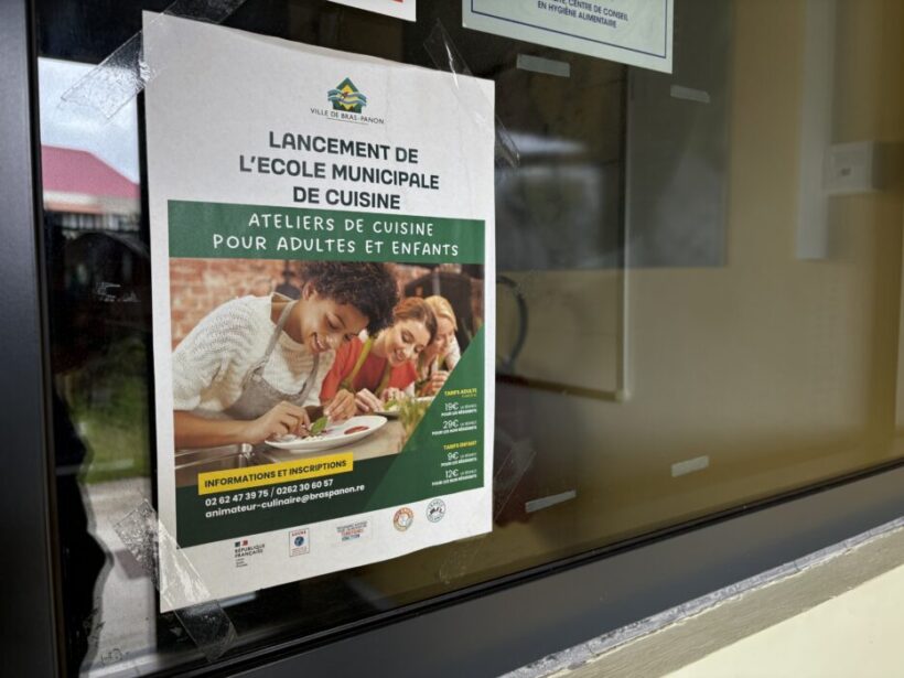 L’école municipale de cuisine de Bras-Panon : unique dans l’île! Inscriptions ouvertes