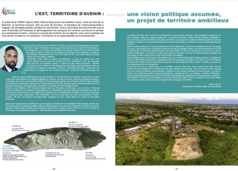 Territoires Média met à l’honneur la CIREST et ses grands projets à l’horizon 2030