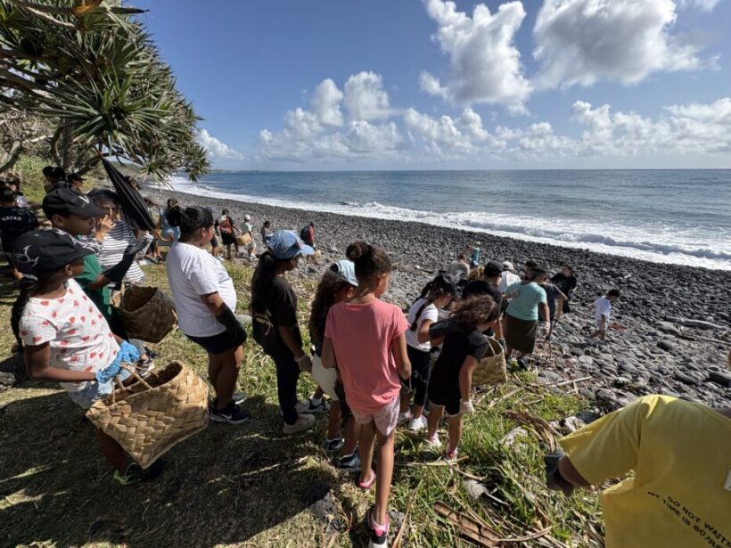 Coup d’envoi du World Clean Up Day dans l’est : la CIREST mobilise 70 écoliers à Bassin Bleu