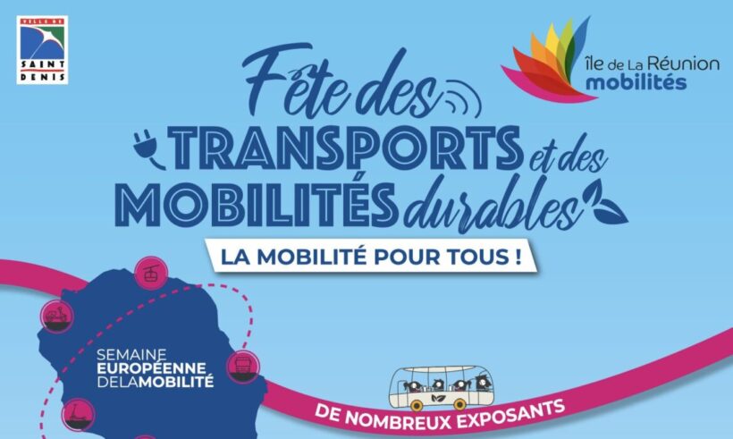 Dimanche 21 septembre au Barachois : la CIREST participe à la Fête des Transports et des Mobilités Durables 2025