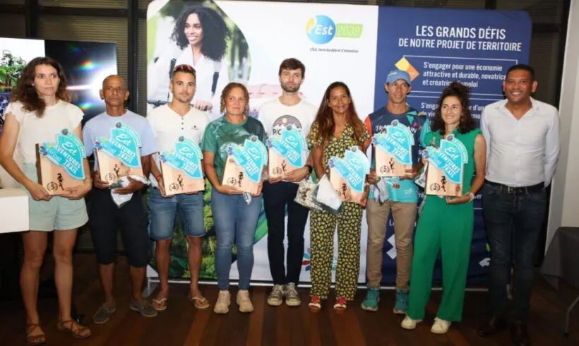 Est Aventures Trail : remise des médailles aux vainqueurs
