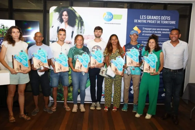 Est Aventures Trail : remise des médailles aux vainqueurs