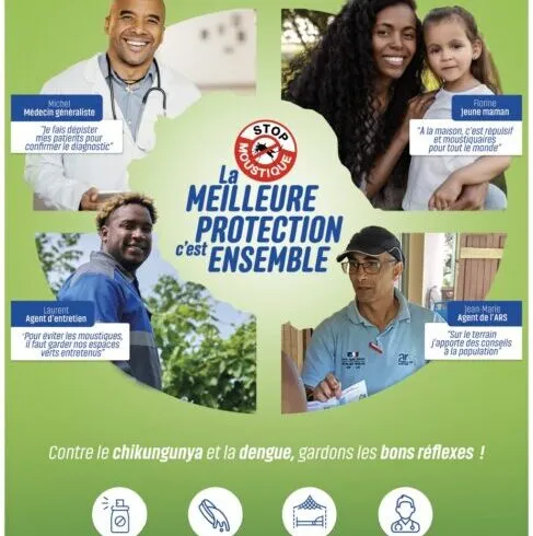 Campagne « Stop Moustiques : La meilleure protection c’est ensemble » Campagne « Stop Moustiques : La meilleure protection c’est ensemble »