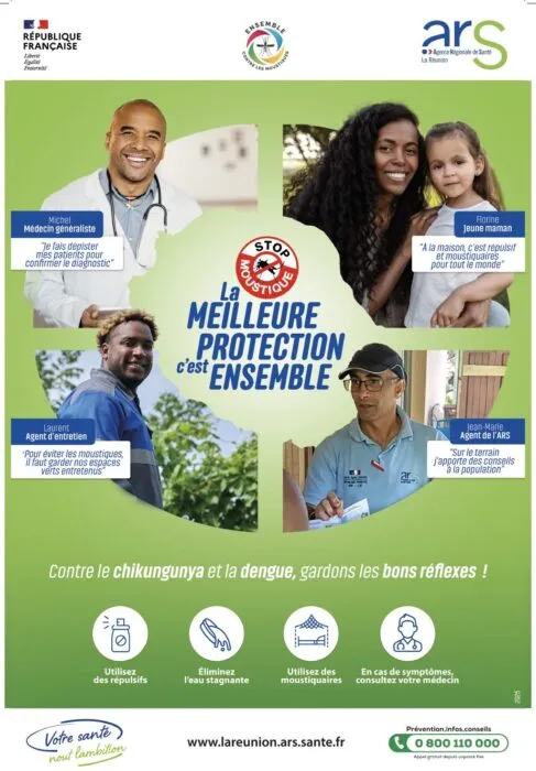 Campagne « Stop Moustiques : La meilleure protection c’est ensemble » Campagne « Stop Moustiques : La meilleure protection c’est ensemble »