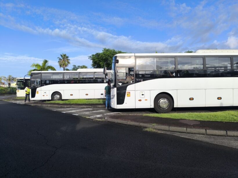 Transports scolaires : une action de contrôle menée au lycée Amiral Bouvet à Saint-Benoît