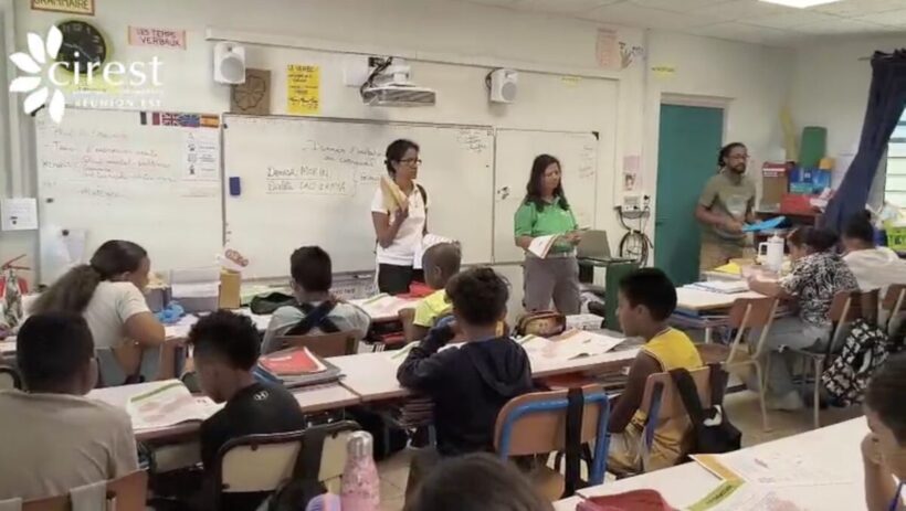 À l’école Narassiguin, la curiosité des élèves au cœur du jardin potager