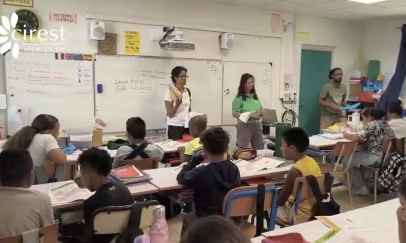 À l’école Narassiguin, la curiosité des élèves au cœur du jardin potager