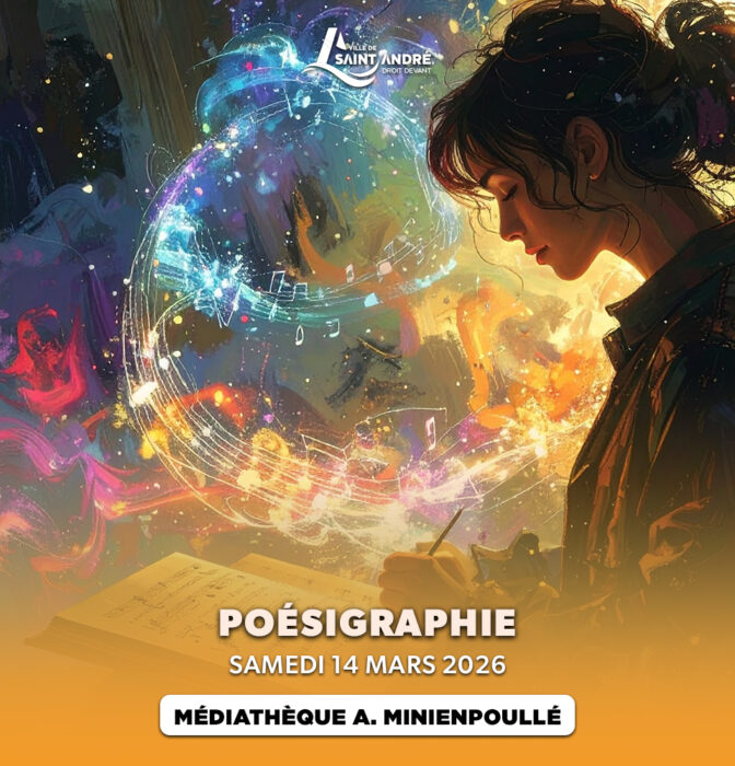 Le Printemps des Poètes à Saint-André le 14 mars à la médiathèque Adrien Minienpoullé Le Printemps des Poètes à Saint-André le 14 mars à la médiathèque Adrien Minienpoullé
