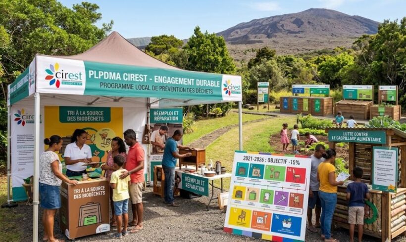 PLPDMA : le Programme Local de Prévention des Déchets de la CIREST, un engagement durable pour le territoire