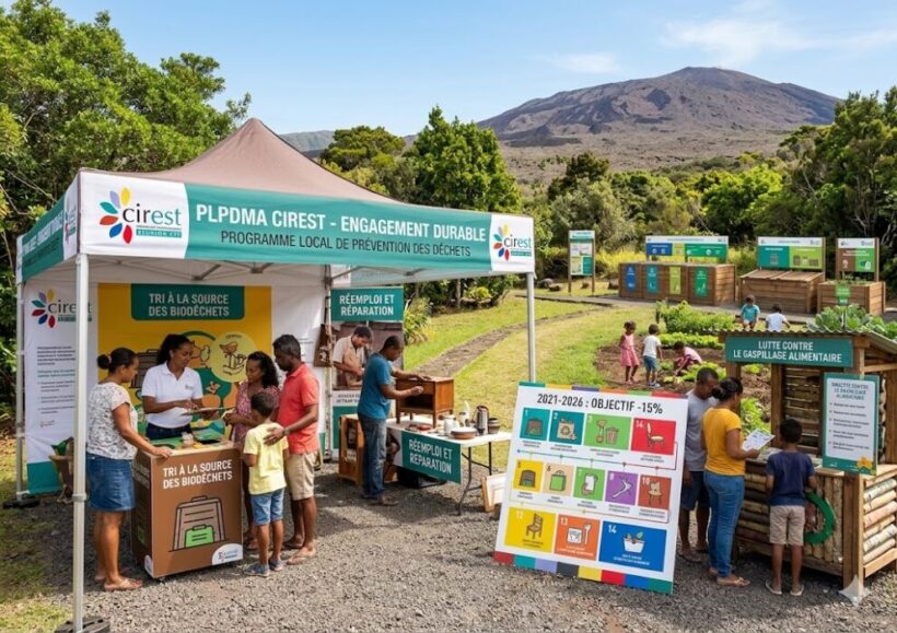 PLPDMA : le Programme Local de Prévention des Déchets de la CIREST, un engagement durable pour le territoire
