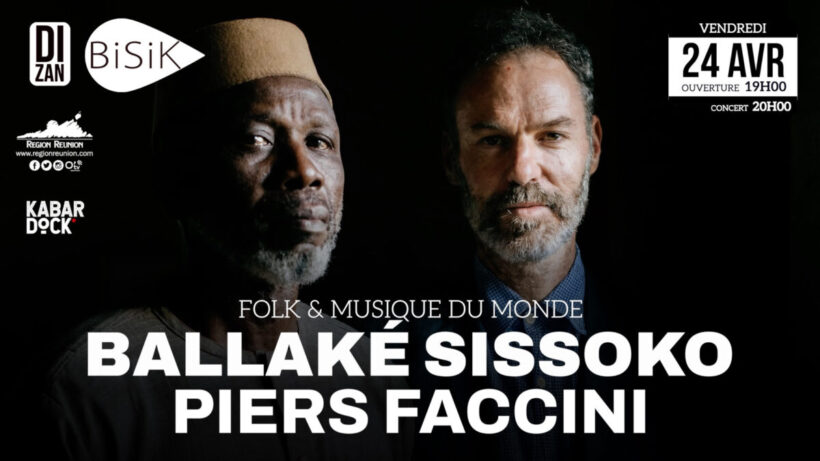 Ballaké Sissoko et Piers Faccini en concert à Saint Bneoît le 24 avril au Bisik