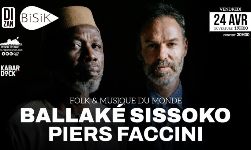 Ballaké Sissoko et Piers Faccini en concert à Saint Bneoît le 24 avril au Bisik