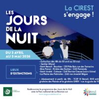 Les « Nuits sans lumière » démarre le 3 avril 2026 : la CIREST s’engage pour la première fois aux côtés du territoire