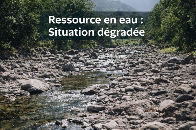 Ressource en eau : une situation qui se dégrade dans l’Est de La Réunion
