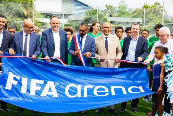 Saint-Benoît : un nouvel équipement sportif labellisé FIFA Arena sur le territoire de la CIREST