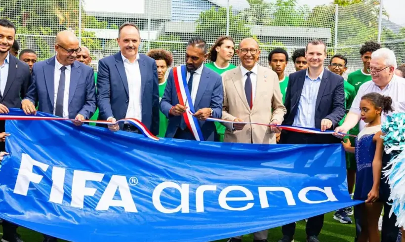 Saint-Benoît : un nouvel équipement sportif labellisé FIFA Arena sur le territoire de la CIREST