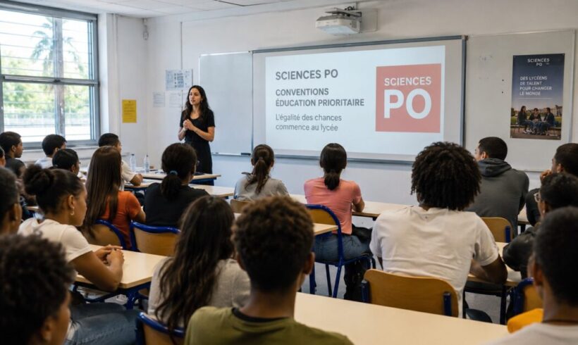 Sciences Po renforce son engagement à La Réunion : trois nouveaux lycées de l’Est intègrent le dispositif des Conventions Éducation Prioritaire Sciences Po renforce son engagement à La Réunion : trois nouveaux lycées de l’Est intègrent le dispositif des Conventions Éducation Prioritaire