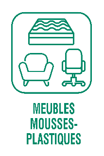Meubles, mousses et plastiques