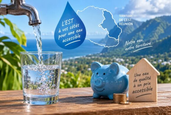 Prix de l’eau : dans l’Est, des tarifs parmi les plus bas de La Réunion Prix de l’eau : dans l’Est, des tarifs parmi les plus bas de La Réunion