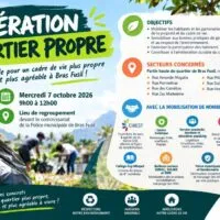Bras-Fusil : habitants, jeunes et partenaires mobilisés pour l’opération « Quartier propre »